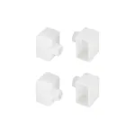 Arlight Заглушка WPH-FLEX-1018-SIDE WHITE с отверстием 040856