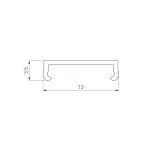 Экран PLINTUS-H73-F-2000 Opal Arlight 043594
