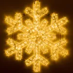 Arlight Фигура ARD-SNOWFLAKE-M11-1250x1200-604LED Warm 230В 36.5Вт Ardecoled IP65 034261