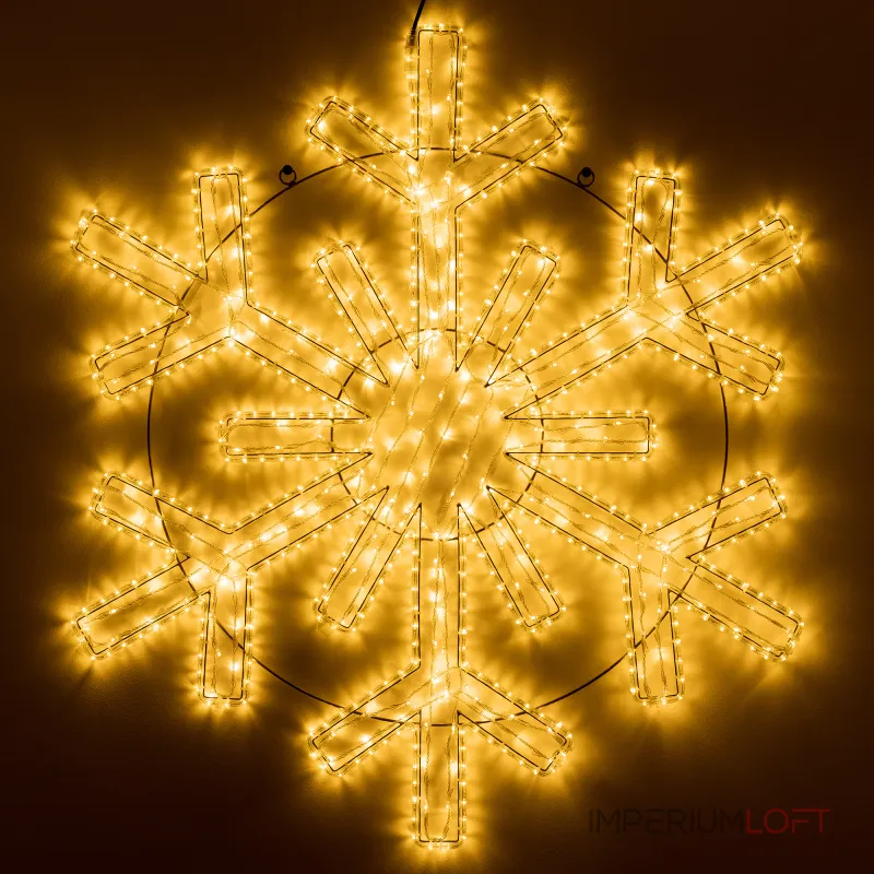 Arlight Фигура ARD-SNOWFLAKE-M11-1250x1200-604LED Warm 230В 36.5Вт Ardecoled IP65 034261