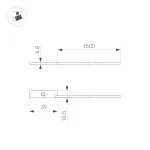 Коннектор питания MAG-MICROCOSM-CON-POWER BK Arlight IP20 043052