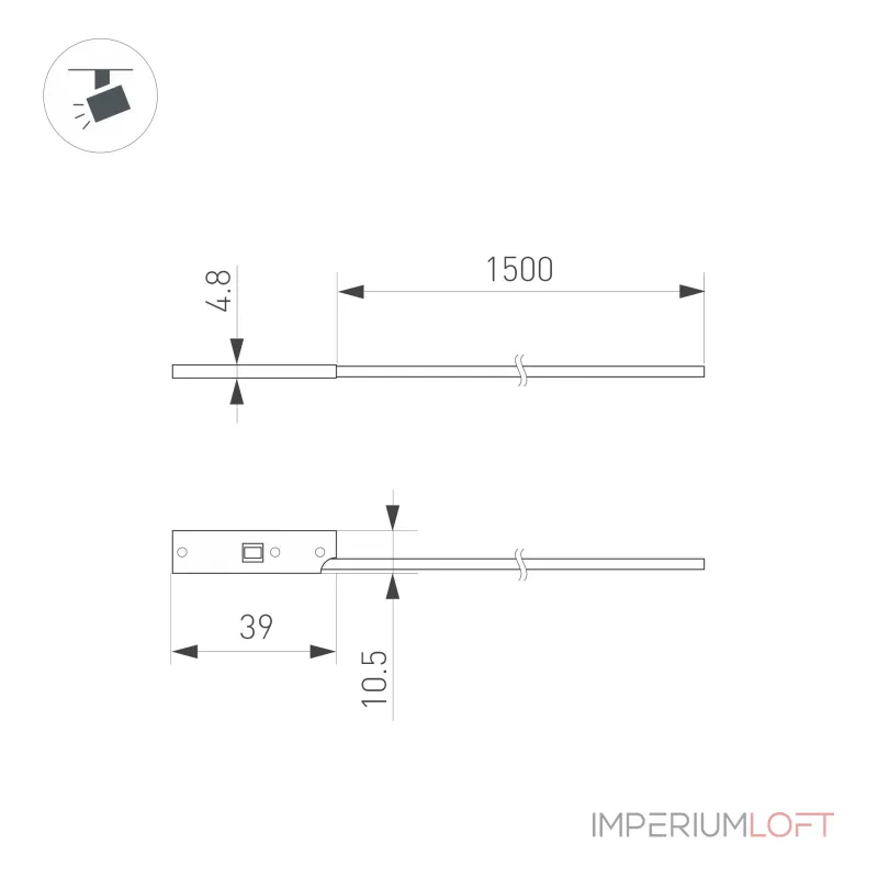 Коннектор питания MAG-MICROCOSM-CON-POWER BK Arlight IP20 043052