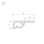 Arlight Профиль STRETCH-CEIL-TEXTILE-2600 039517