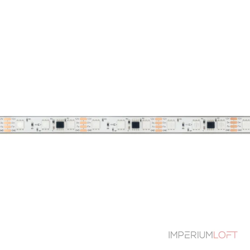 Arlight Лента герметичная SPI-PFS-B60-12mm 12В RGB-PX3-BPT 12 В/м IP68 5060 5м 039177