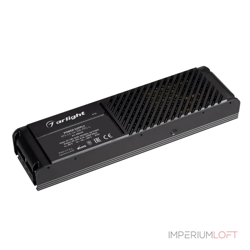 Arlight Блок питания ATS-LG-24-200-PFC-L 24В 8.3A 200Вт IP20 Сетка 050475 Arlight Блок питания ATS-LG-24-200-PFC-L 24В 8.3A 200Вт IP20 Сетка 050475