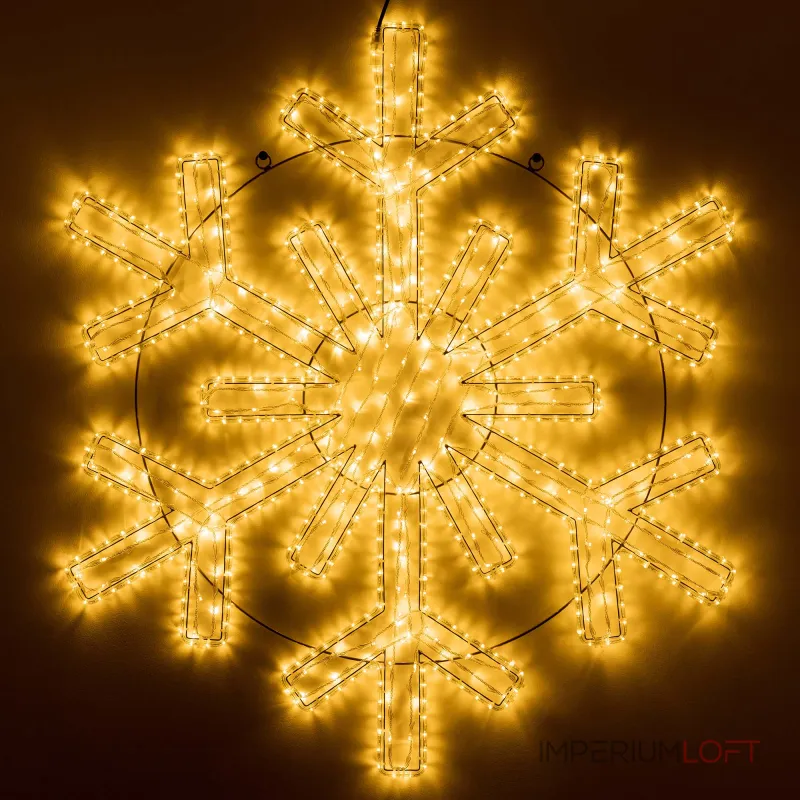 Arlight Фигура ARD-SNOWFLAKE-M11-1250x1200-604LED Warm 230В 36.5Вт Ardecoled IP65 034261