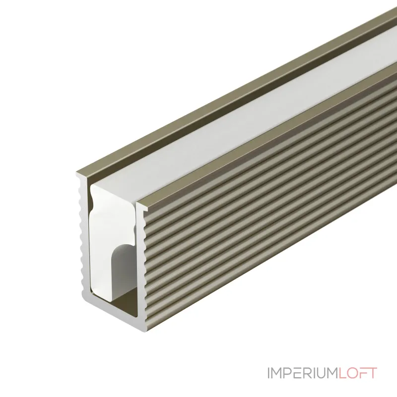 Arlight Профиль SL-MINI-6-H9-2000 ANOD OLIVE GREY Алюминий 038203
