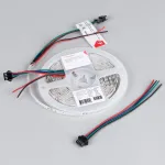 Arlight Лента SPI-RZ-F60-6mm 12В RGB-PX1-BPT 7 В/м IP20 3535 5м 044684