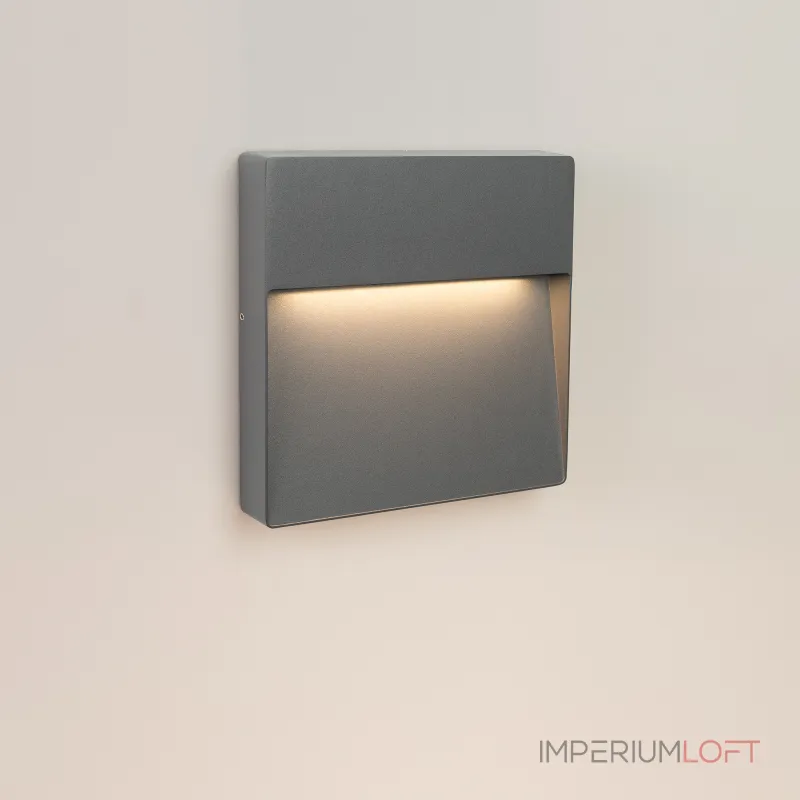Arlight Светильник LGD-TRACE-S215x215-8Вт Warm3000 GR 60 deg 230В IP65 029958