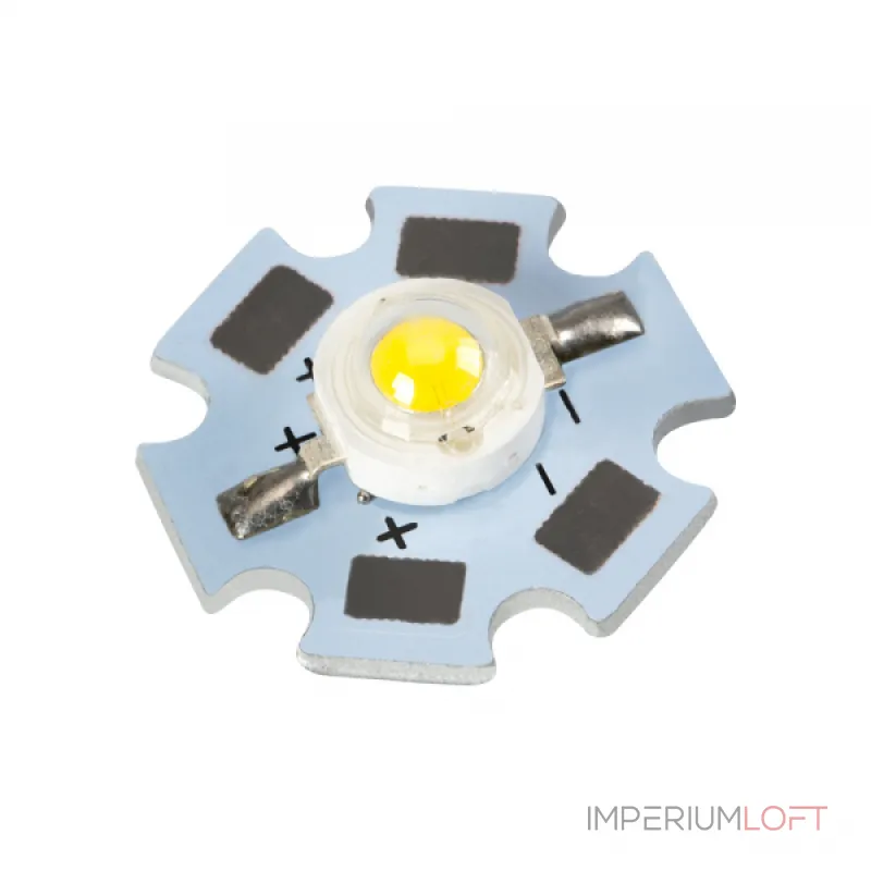 Arlight Мощный светодиод ARPL-Star-3Вт-BCX45 Warm White STAR type 019586