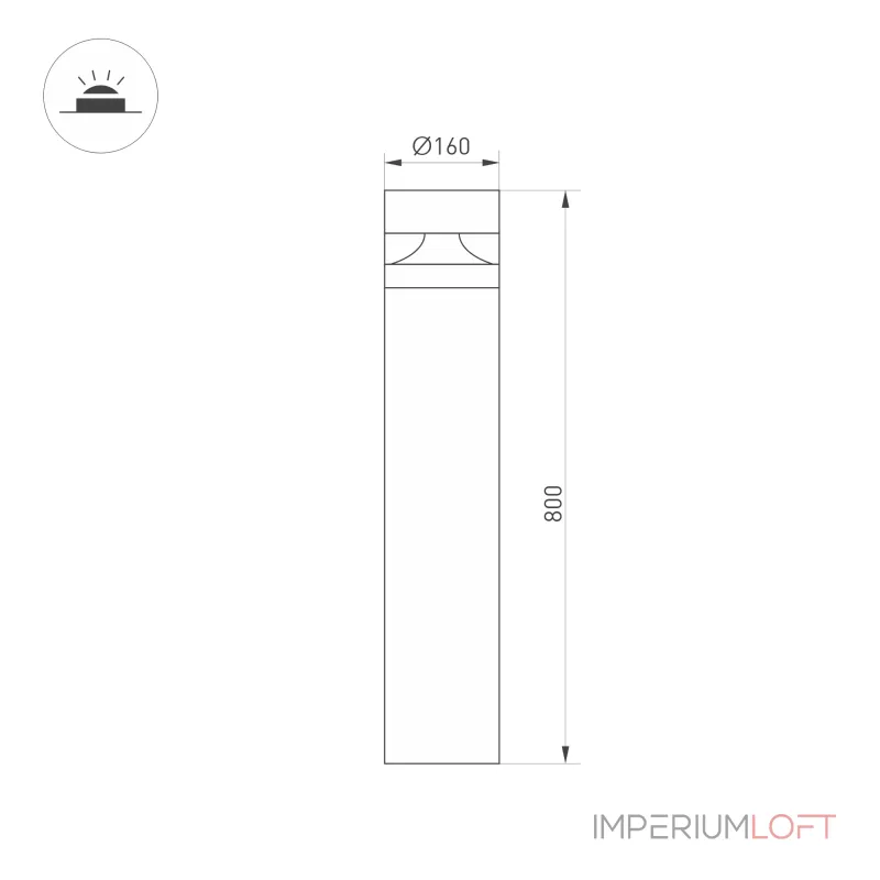 Arlight Светильник LGD-GUIDE-BOLL-H800-20Вт Warm3500-MIX GR 280 deg 230В IP65 045528 Arlight Светильник LGD-GUIDE-BOLL-H800-20Вт Warm3500-MIX GR 280 deg 230В IP65 045528