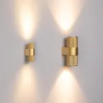 Arlight Светильник SP-SPICY-WALL-MINI-TWIN-S104x39-2x3Вт Warm3000 GD 40 deg 230В IP20 035562
