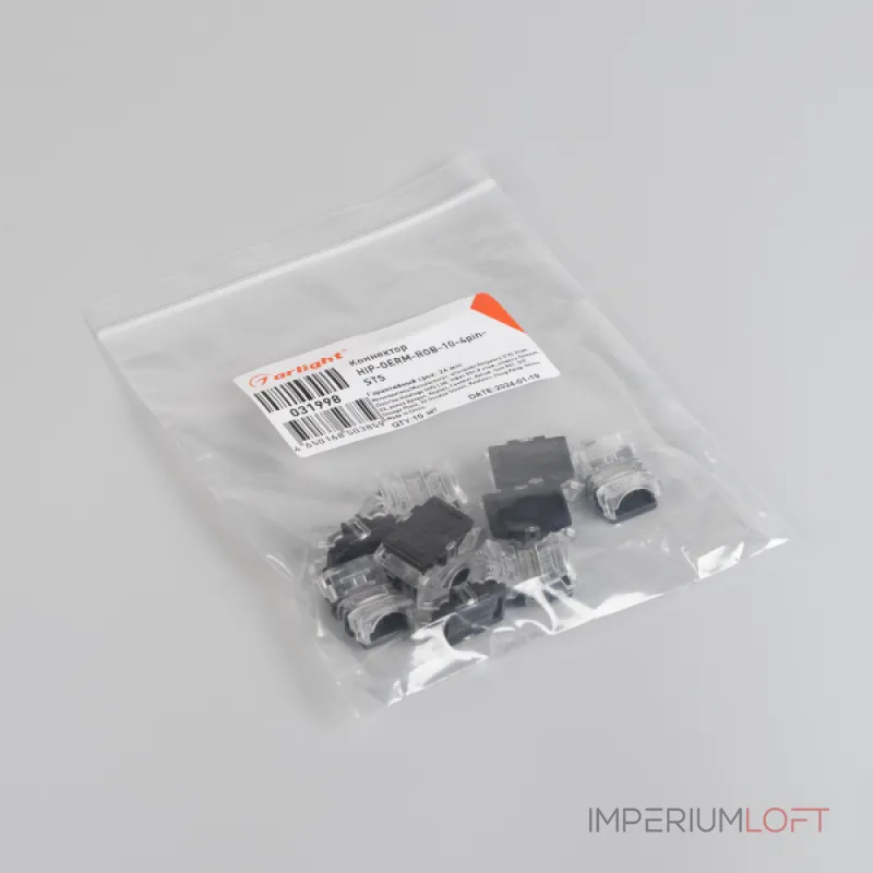 Arlight Коннектор HIP-GERM-RGB-10-4pin-STS IP55 031998