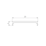 Arlight Экран MAT-L-10000 для профиля PLS-LOCK 036119