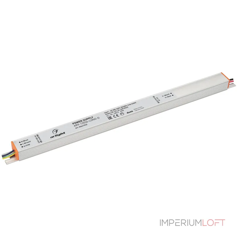 Блок питания ARV-12036-LONG-D 12В 3A 36Вт Arlight IP20 026419(2)