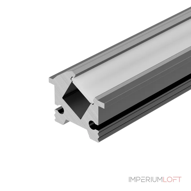 Профиль SL-BEVEL-H12-F13-2000 ANOD IRON GREY Arlight Алюминий 045329 Профиль SL-BEVEL-H12-F13-2000 ANOD IRON GREY Arlight Алюминий 045329