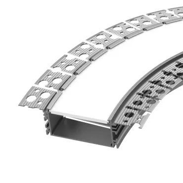 Arlight Профиль FANTOM-BENT-W49-SIDE-2000 ANOD Алюминий 046423