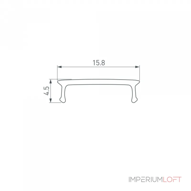 Arlight Экран LINE-2000 OPAL BLACK-PM 040302