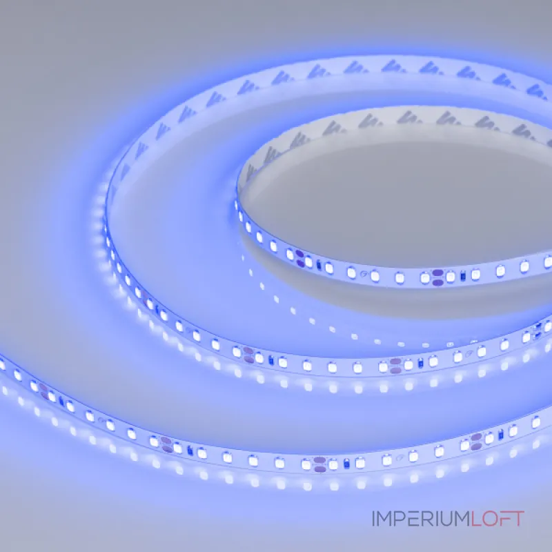 Лента RT-A120-8mm 24В Blue 9.6 В/м IP20 2835 5м Arlight 9.6 Вт/м IP20 008783(3)