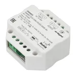 Arlight Диммер SMART-D12-DIM-PUSH-2000-IN 12-48В 1x6A 2.4G IP20 028289