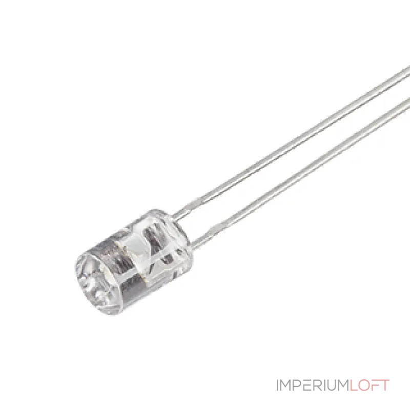 Arlight Светодиод ARL-5923UWC-3.5cd-E 5мм цилиндр 007152