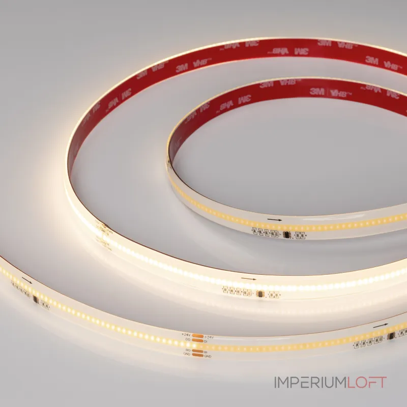 Arlight Лента герметичная SPI-COB-SE-X378-12mm 24В Warm3000-PX63-BPT 7 В/м IP65 5м 041739 Arlight Лента герметичная SPI-COB-SE-X378-12mm 24В Warm3000-PX63-BPT 7 В/м IP65 5м 041739