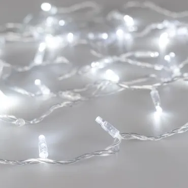 Arlight Светодиодная гирлянда ARD-STRING-CLASSIC-1000-CLEAR-100LED-PULSE White 230В 7Вт Ardecoled IP65 031638