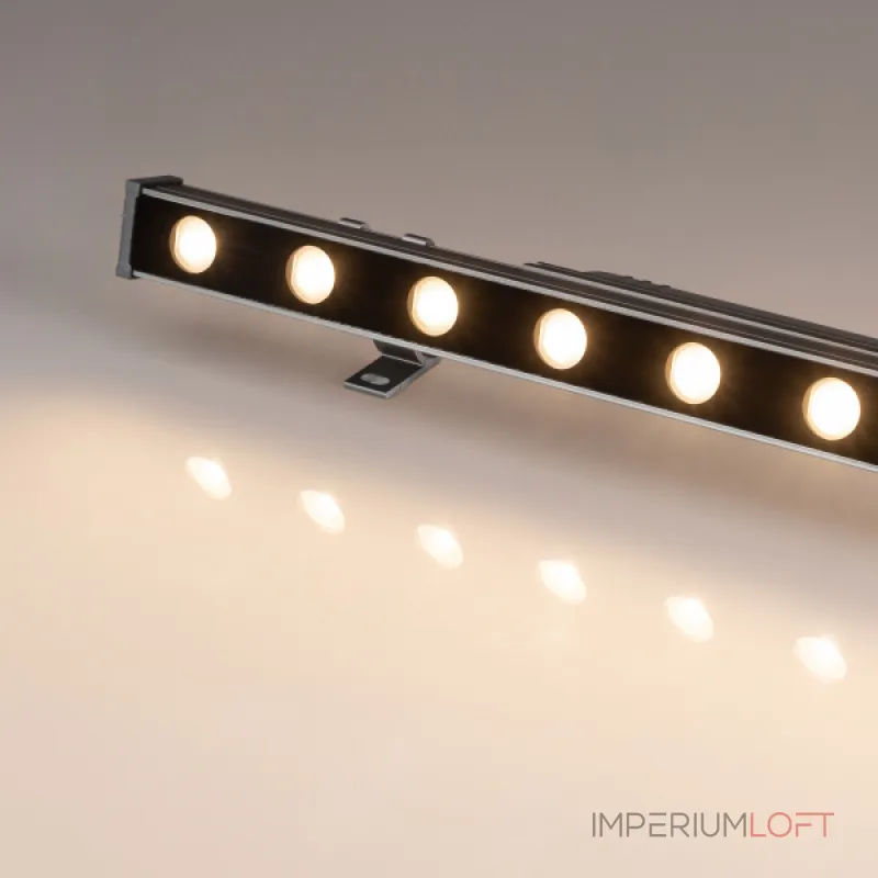 Линейный прожектор AR-LINE-500-9Вт Warm3000 GR 30 deg 230В Arlight IP65 037366(1)