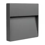 Arlight Светильник LGD-TRACE-S215x215-8Вт Warm3000 GR 60 deg 230В IP65 029958