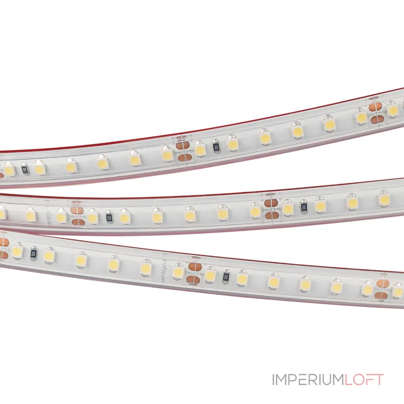 Arlight Лента герметичная RTW-PS-A120-10mm 24В Warm3000 9.6 В/м IP67 2835 50м Закрытый 024578(2)