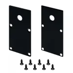 Заглушка LINE-S-3667 BLACK с отверстием Arlight Металл 042915