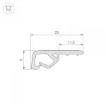 Arlight Профиль STRETCH-CEIL-TEXTILE-2600 039517