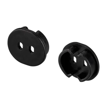 Arlight Заглушка ARH-ROUND-D20-DUAL BLACK с отверстием 039302