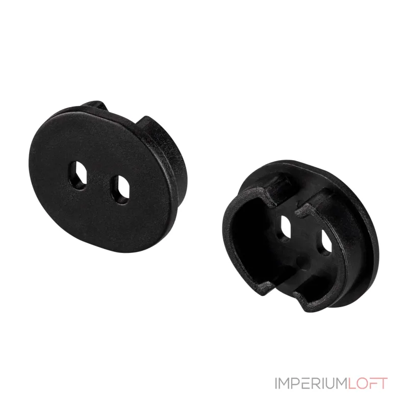 Arlight Заглушка ARH-ROUND-D20-DUAL BLACK с отверстием 039302