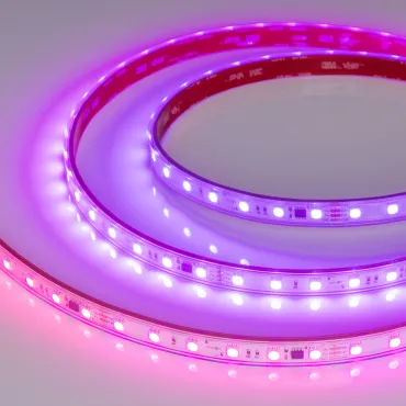 Arlight Лента герметичная SPI-PFS-B60-12mm 24В RGB-PX6-BPT 12 В/м IP68 5060 5м 039602