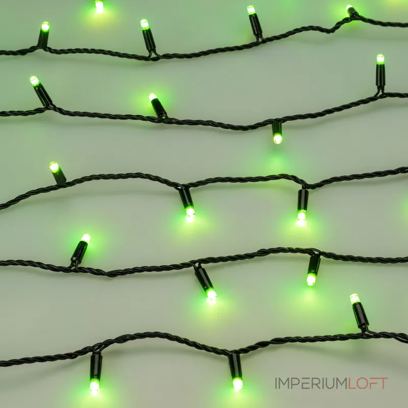 Arlight Светодиодная гирлянда ARD-STRING-CLASSIC-10000-BLACK-95LED-LIVE RGBW-DMX 24В 10Вт Ardecoled IP65 031743