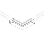 Arlight Угол STRETCH-S-35-CEIL-CENTER-90 GAMMA35 Металл 041201