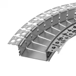 Arlight Профиль FANTOM-BENT-W49-SIDE-2000 ANOD Алюминий 046423