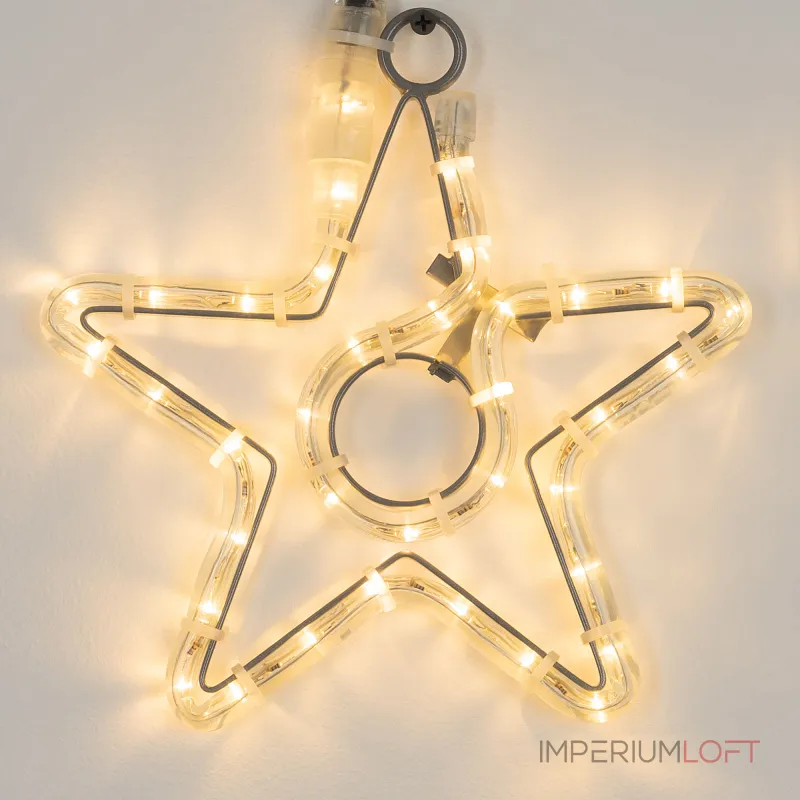 Arlight Фигура ARD-STAR-M4-200x220-36LED Warm 230В 2.5Вт Ardecoled IP65 034250