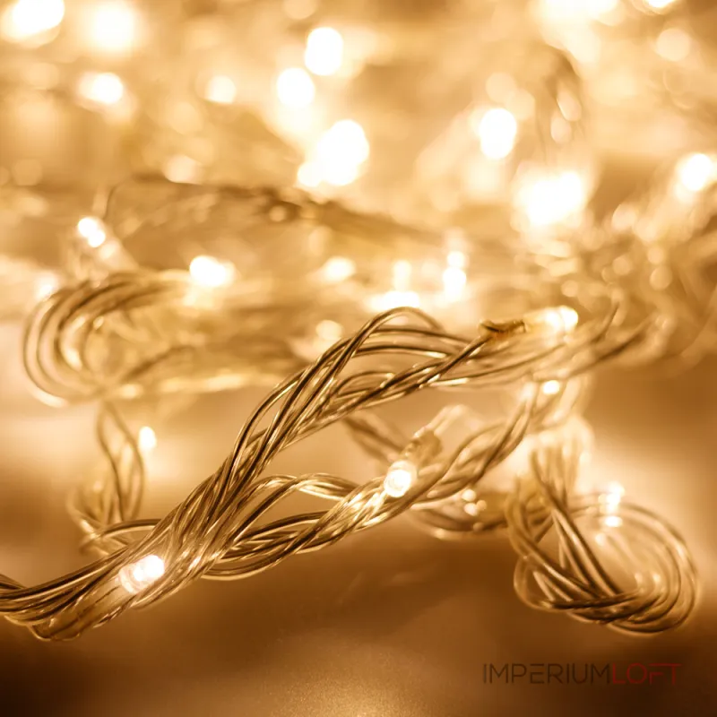 Arlight Светодиодная гирлянда ARD-STRING-HOME-10000-CLEAR-99LED-RUN WARM 230В 10.5Вт Ardecoled IP20 025917
