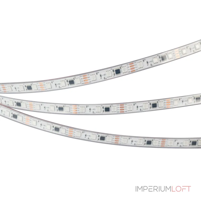 Arlight Лента герметичная SPI-PS-B60-12mm 12В RGB-PX3-BPT 12 В/м IP67 5060 5м 039599 Arlight Лента герметичная SPI-PS-B60-12mm 12В RGB-PX3-BPT 12 В/м IP67 5060 5м 039599
