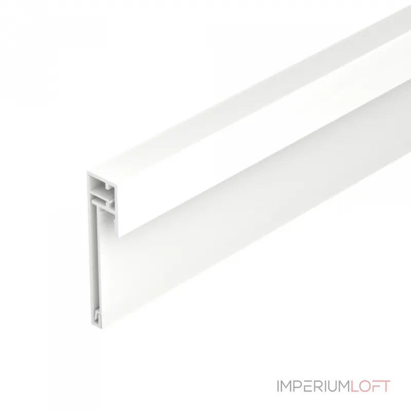 Arlight Профиль PLINTUS-H54B-2000 WHITE Алюминий 046141