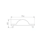 Arlight Экран ARH-WIDE-B-H20-2000 Lens Clear-PM 016638