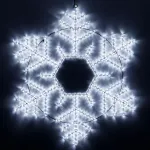 Arlight Фигура ARD-SNOWFLAKE-M10-1000x900-576LED White 230В 35Вт Ardecoled IP65 034258