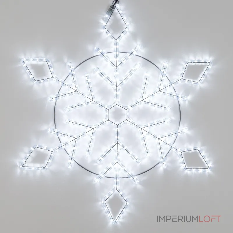 Arlight Фигура ARD-SNOWFLAKE-M9-900x900-360LED White 230В 22Вт Ardecoled IP65 034256 Arlight Фигура ARD-SNOWFLAKE-M9-900x900-360LED White 230В 22Вт Ardecoled IP65 034256