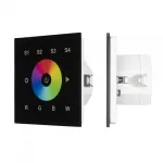 Arlight INTELLIGENT ARLIGHT Сенсорная панель DALI-901-11-1G-4SC-RGBW-DT8-IN Black BUS/230В IARL IP20 037199