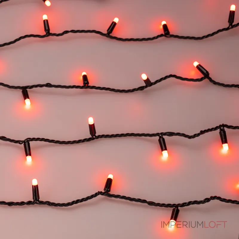 Arlight Светодиодная гирлянда ARD-STRING-CLASSIC-10000-BLACK-95LED-MILK-LIVE RGBW-DMX 24В 10Вт Ardecoled IP65 031747