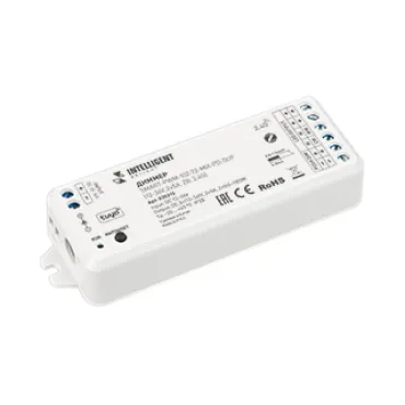 Arlight INTELLIGENT ARLIGHT Диммер SMART-PWM-102-72-MIX-PD-SUF 12-36В 2x5A ZB 2.4G IARL 035310