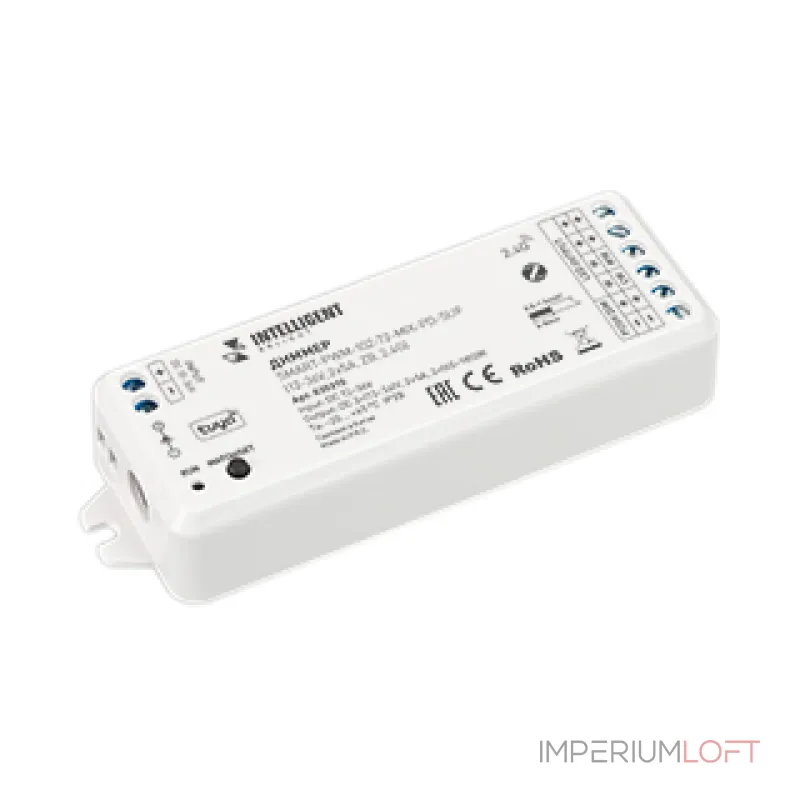 Arlight INTELLIGENT ARLIGHT Диммер SMART-PWM-102-72-MIX-PD-SUF 12-36В 2x5A ZB 2.4G IARL 035310 Arlight INTELLIGENT ARLIGHT Диммер SMART-PWM-102-72-MIX-PD-SUF 12-36В 2x5A ZB 2.4G IARL 035310