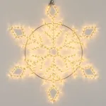 Arlight Фигура ARD-SNOWFLAKE-M9-900x900-360LED Warm 230В 22Вт Ardecoled IP65 034257